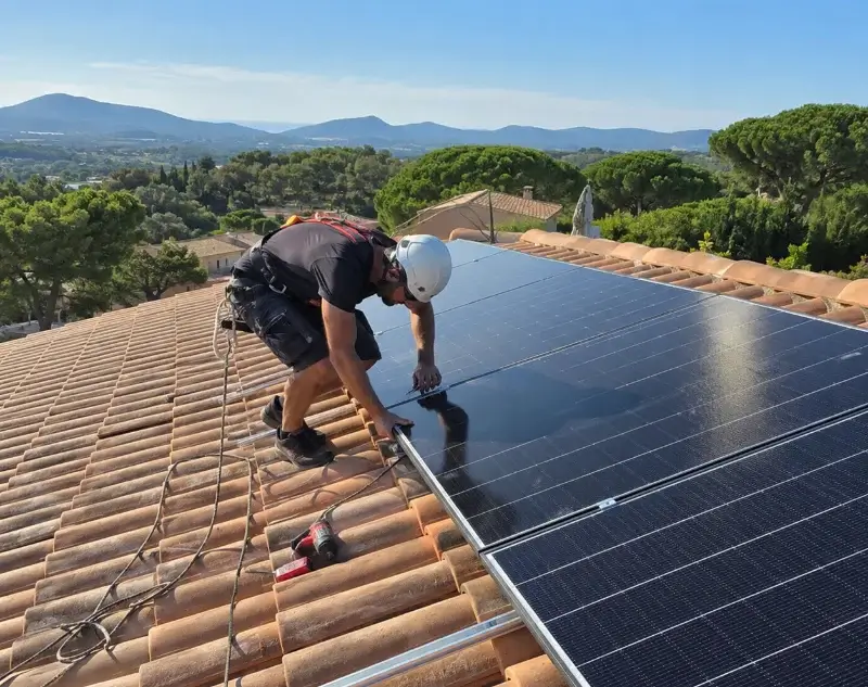 Installateur panneaux solaires Aschbach — pose photovoltaïque sur toiture